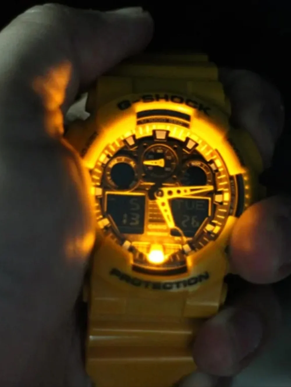 Casio Bumble Bee Triple Gold & Black Premium G-Shock